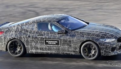 BMW M8 クーペ 新型のプロトタイプ