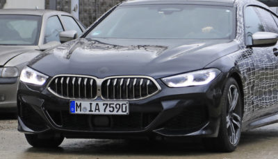 BMW 8シリーズグランクーペ「M850i」スクープ写真