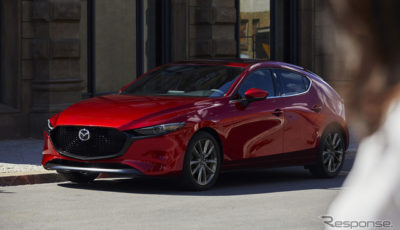 マツダは、新型SUVを近く発表、量産するという。 写真は新世代第一弾のMazda 3（北米仕様）