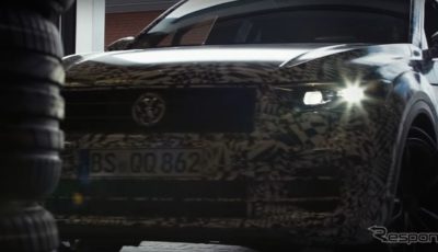 フォルクスワーゲン T-Roc R のプロトタイプ（動画キャプチャ）