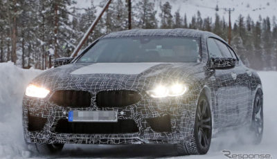 BMW M8 グランクーペ スクープ写真