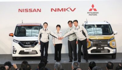 日産・三菱、新型軽自動車のオフライン式