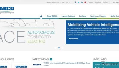 ワブコ（WABCO）社の公式サイト