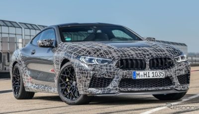 BMW M8 クーペ 新型の開発プロトタイプ