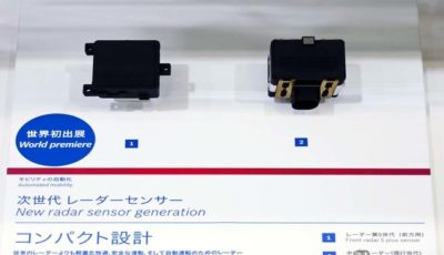 第5世代レーダーとして登場(左）。視野角を大幅に向上させた