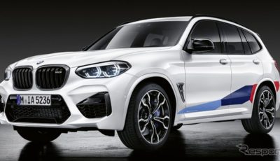 BMW X3M のMパフォーマンスパーツ