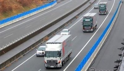 実験の様子（静岡県内）