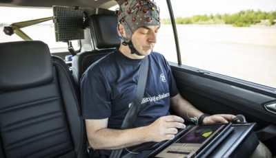 ZFが開発しているAI利用の車酔い防止システム