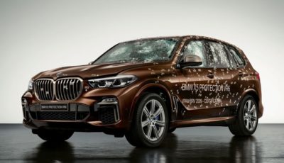 BMW X5 新型の防弾装甲仕様車「プロテクション VR6」