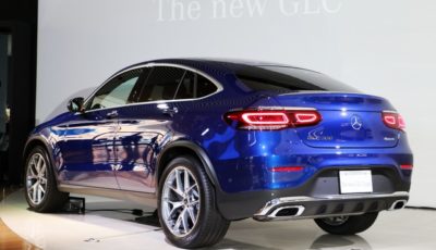 メルセデスベンツ GLCクーペ 改良新型（GLC 300 4MATIC Coupe ブリリアントブルー）