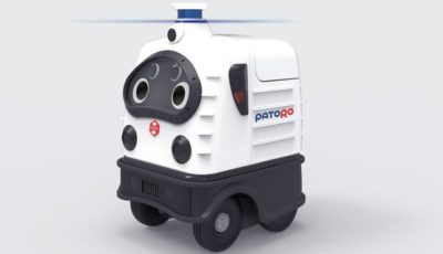 自動運転警備ロボット「PATORO」