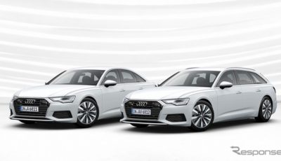 アウディ A6 40 TDI クワトロ（左）/A6アバント 40 TDI クワトロ