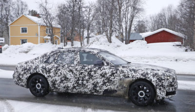 ロールスロイス ゴースト エクステンデッド・バージョン 開発車両（スクープ写真）