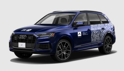 アウディ Q7 ベースの自動運転プロトタイプ車