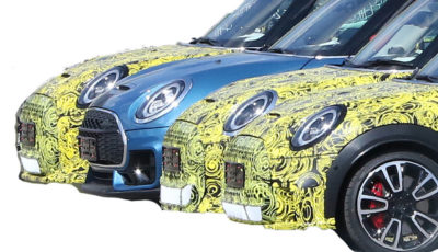 MINI 改良新型プロトタイプ　スクープ写真