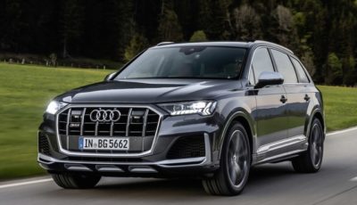 アウディ SQ7 改良新型の4.0TFSI