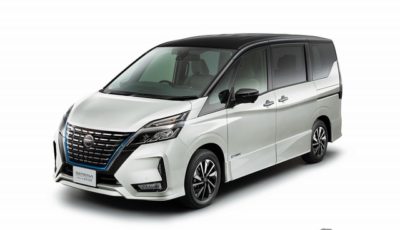 日産 セレナ e-POWER ハイウェイスターV（ボディカラーブリリアントホワイトパール＆ダイヤモンドブラック 2トーン、内装色グレー＆ブラック）