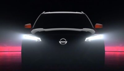 日産 キックス の2021年モデルのティザーイメージ（米国仕様）