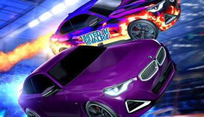 BMW 2シリーズ・クーペ 新型の「M240i xDrive」を仮想ドライブできるゲーム『ロケットリーグ』