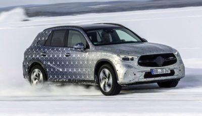 メルセデスベンツ GLC 次期型のプロトタイプ