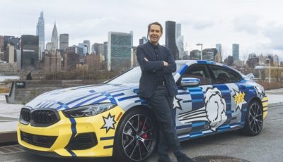 BMW「THE 8 X JEFF KOONS」とアーティストのジェフ・クーンズ氏