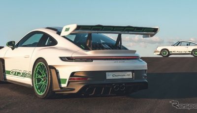 ポルシェ 911 GT3 RS 新型の「トリビュートtoカレラRSパッケージ」とポルシェ 911 カレラ RS 2.7