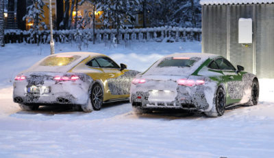 メルセデス AMG GT 次期型プロトタイプ（スクープ写真）