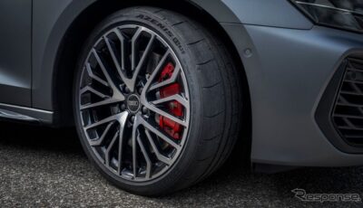 アウディ『S3』新型にファルケンの高性能タイヤ「AZENIS RS820」が純正装着