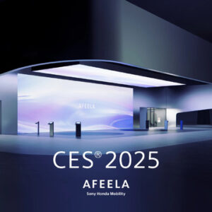 ソニー・ホンダモビリティのCES 2025ブースイメージ