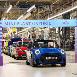 MINI クーパー・コンバーチブル 新型が英国工場で生産開始