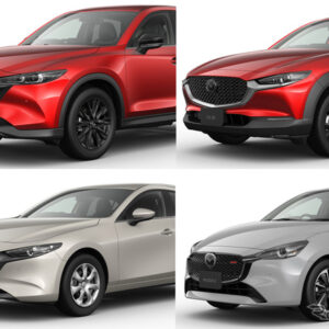 『CX-5』『CX-30』『マツダ3』『マツダ2』の主力4車種に新機種を追加