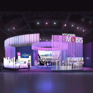 ヒョンデモービスのCES 2025ブースイメージ